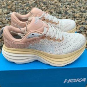 Authentic Hoka Bondi 8 women running shoes